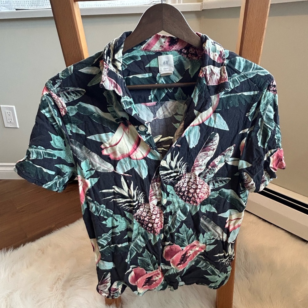 Floral Hawaiian Shirt